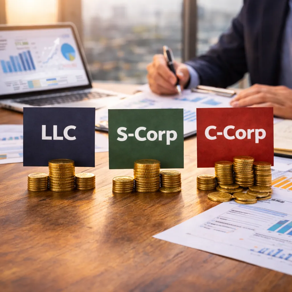 LLC vs S-Corp: what changes your tax outcome