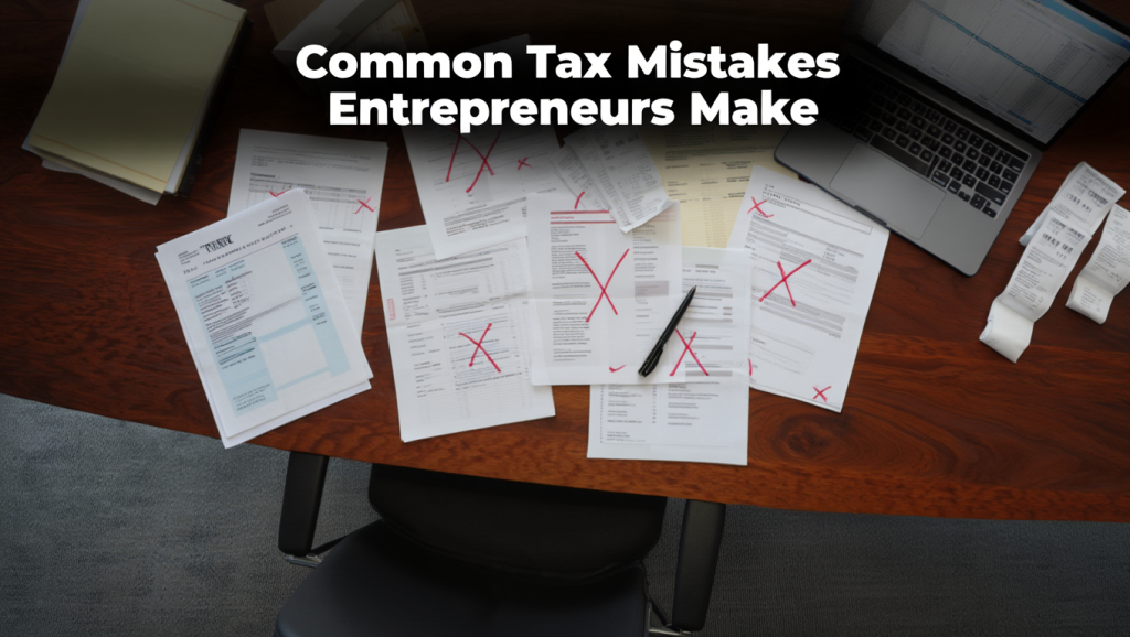 Common Tax Mistakes Entrepreneurs Make